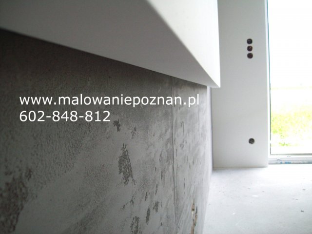 beton dekoracyjny architektoniczny pyty betonowe wykoczenia wntrz malowanie szpachlowanie pozna9